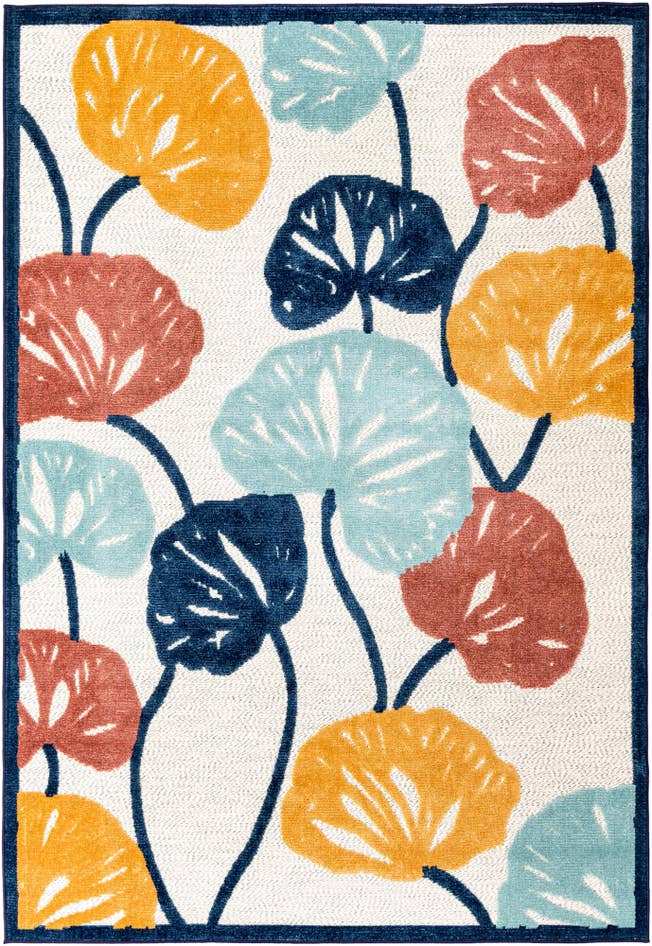 Detail image of 6' x 9' Easy-Clean Belize Indoor / Outdoor Rug