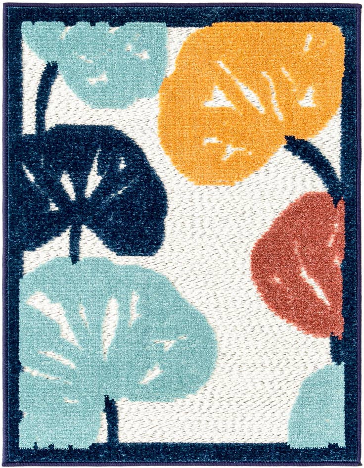 Detail image of 2' x 3' Easy-Clean Belize Indoor / Outdoor Rug