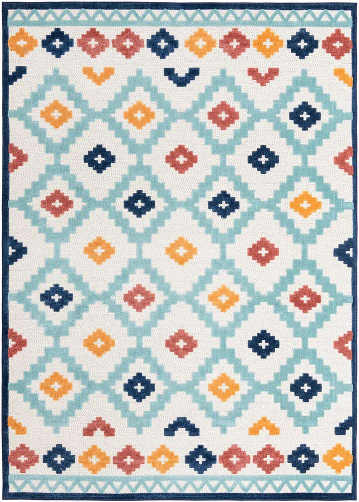 9' x 12' Easy-Clean Belize Indoor / Outdoor Rug