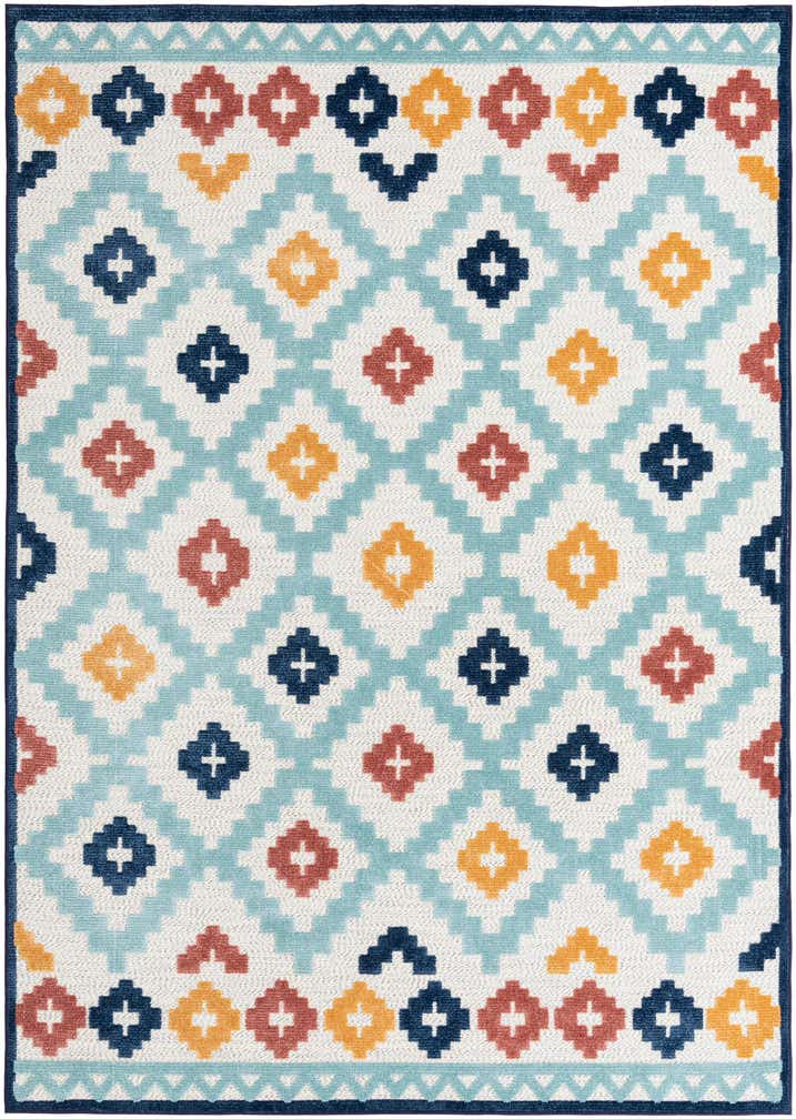 7' x 10' Easy-Clean Belize Indoor / Outdoor Rug