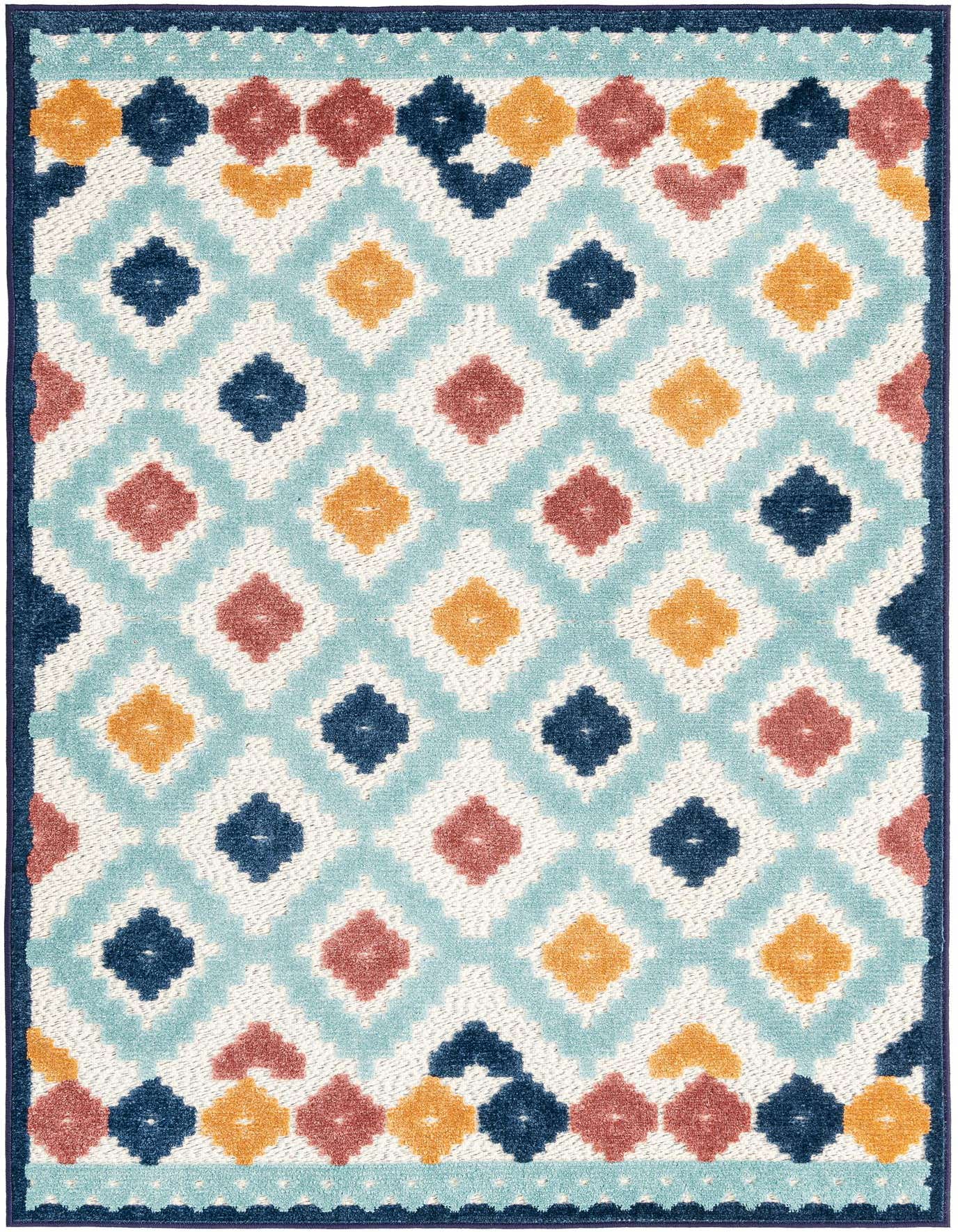 4' x 6' Easy-Clean Belize Indoor / Outdoor Rug
