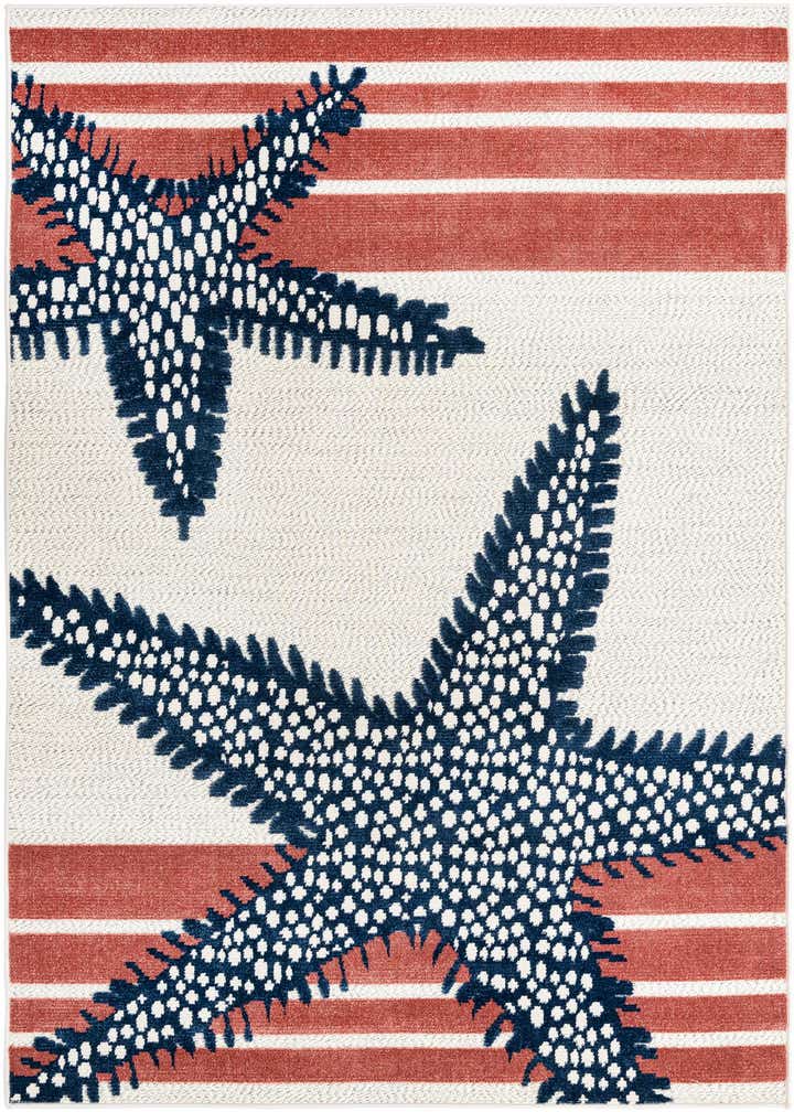 5' 3 x 8' Easy-Clean Belize Indoor / Outdoor Rug