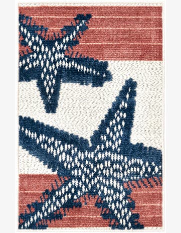 Ivory Easy-Clean Belize Indoor / Outdoor Rug