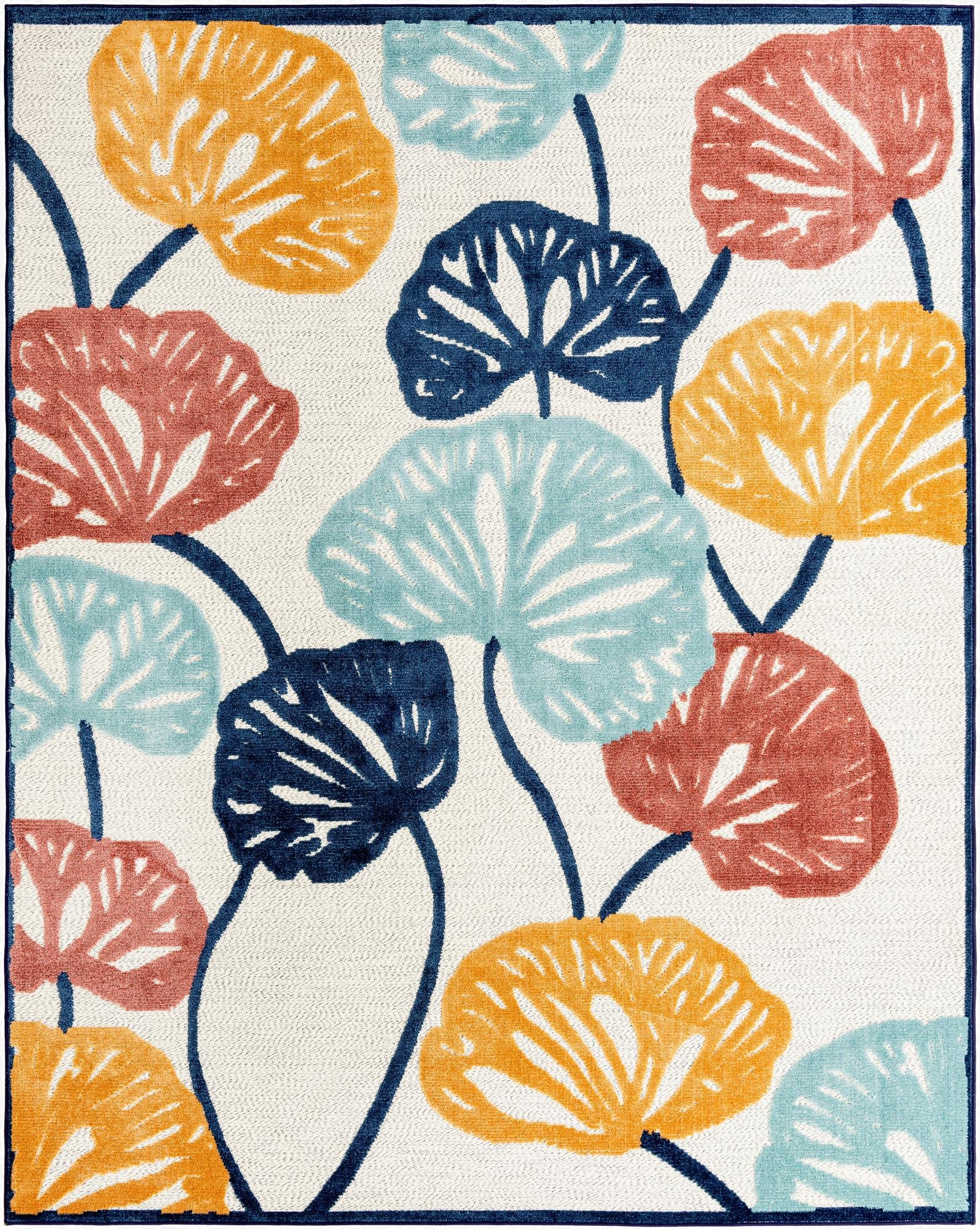 Primary image 7' 10 x 10'  Washable Belize Indoor / Outdoor Rug