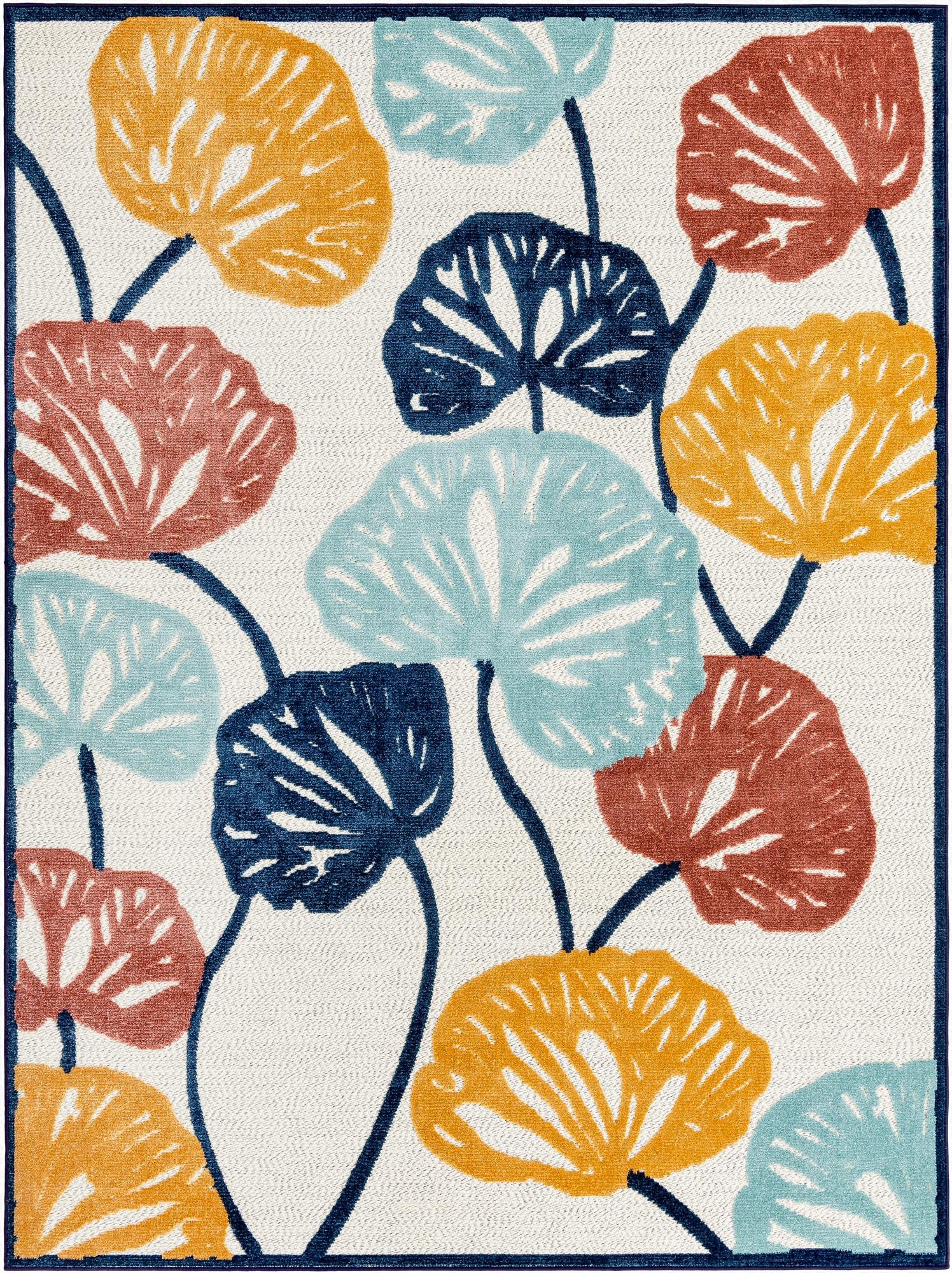 Primary image 7' x 10'  Washable Belize Indoor / Outdoor Rug