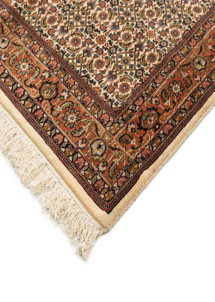 4' 9 x 6' 4 Hand Knotted Bidjar Oriental Wool Rug