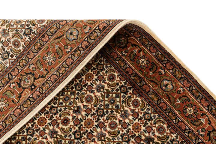 4' 9 x 6' 4 Hand Knotted Bidjar Oriental Wool Rug