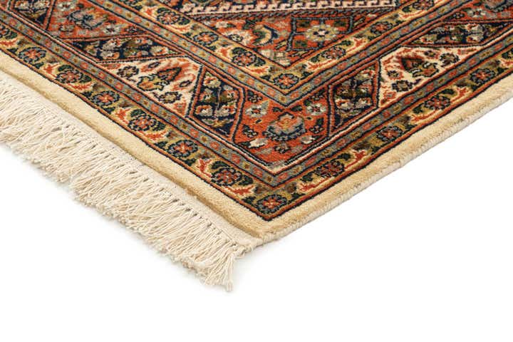 4' 2 x 6' 9 Hand Knotted Bidjar Oriental Wool Rug
