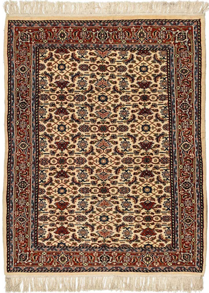 4' x 6' Hand Knotted Bidjar Wool Rug