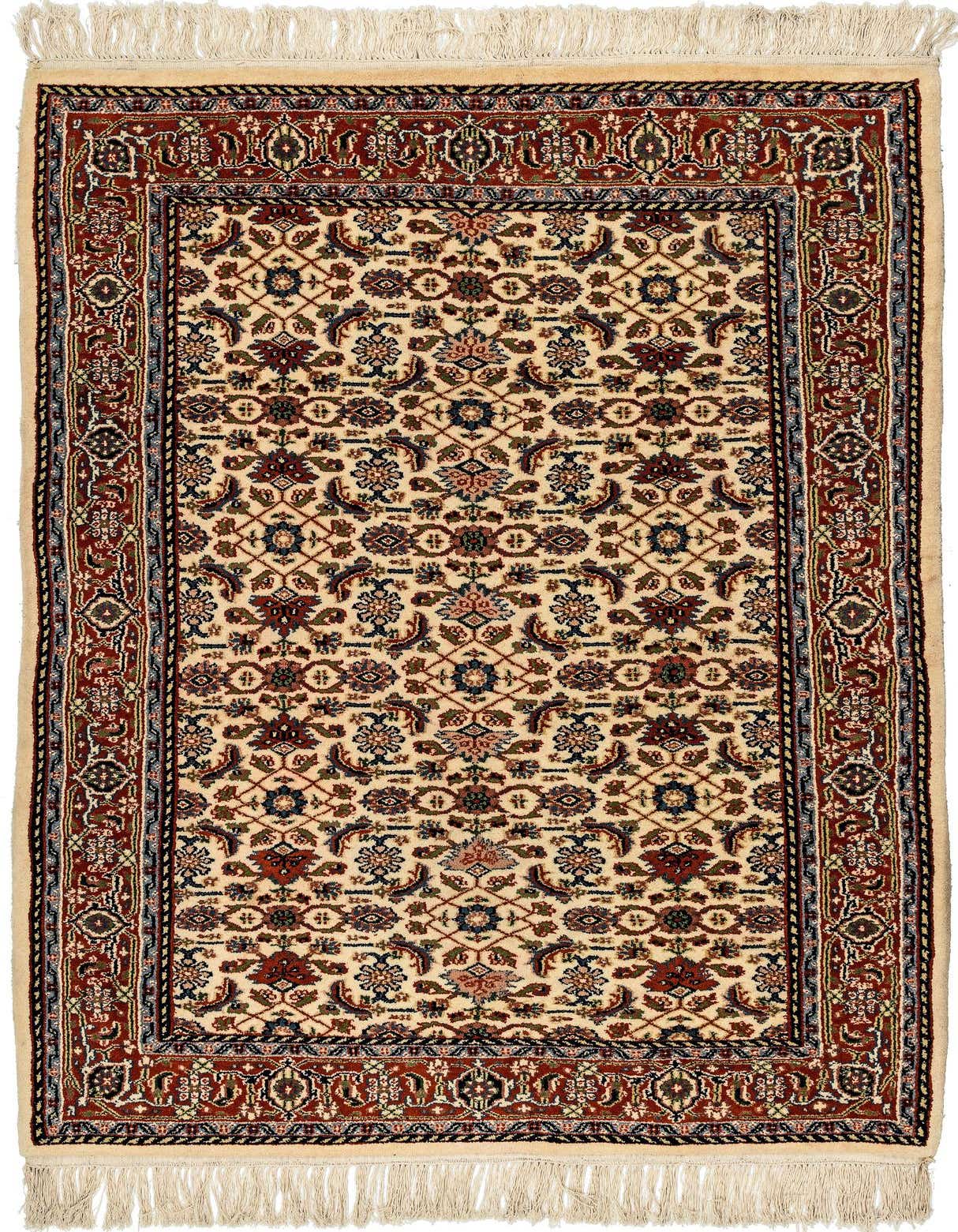 4' x 6' Hand Knotted Bidjar Wool Rug