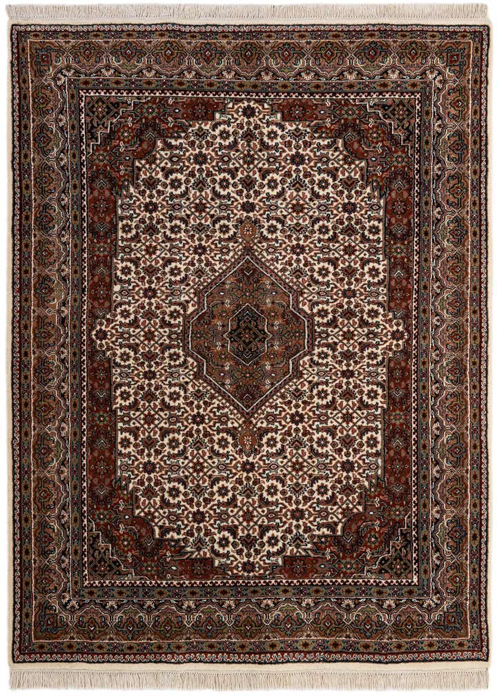 5' 8 x 7' 10 Hand Knotted Bidjar Wool Rug