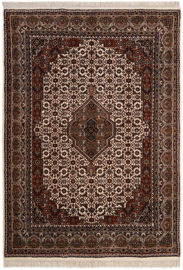 Detail image of 5' 8 x 7' 10 Hand Knotted Bidjar Wool Rug