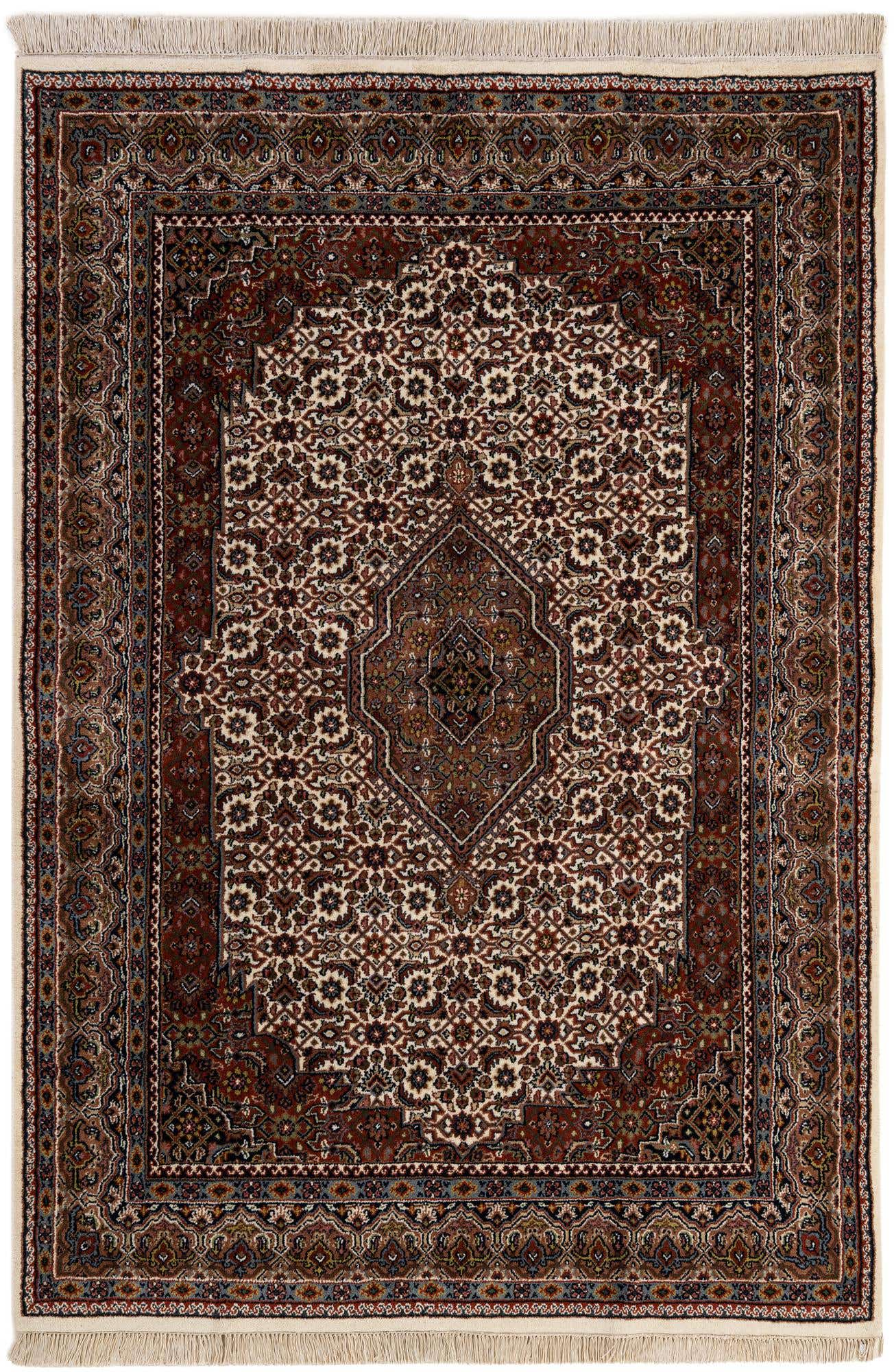 5' 5 x 7' 10 Hand Knotted Bidjar Wool Rug
