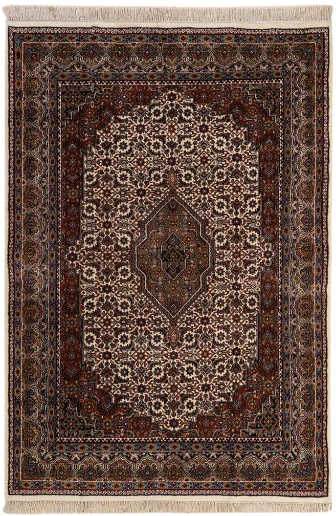 5' 5 x 7' 10 Hand Knotted Bidjar Wool Rug