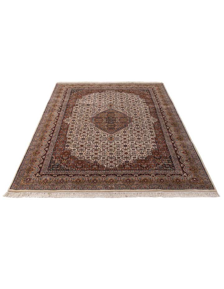 6' 8 x 10' 1 Hand Knotted Bidjar Wool Rug