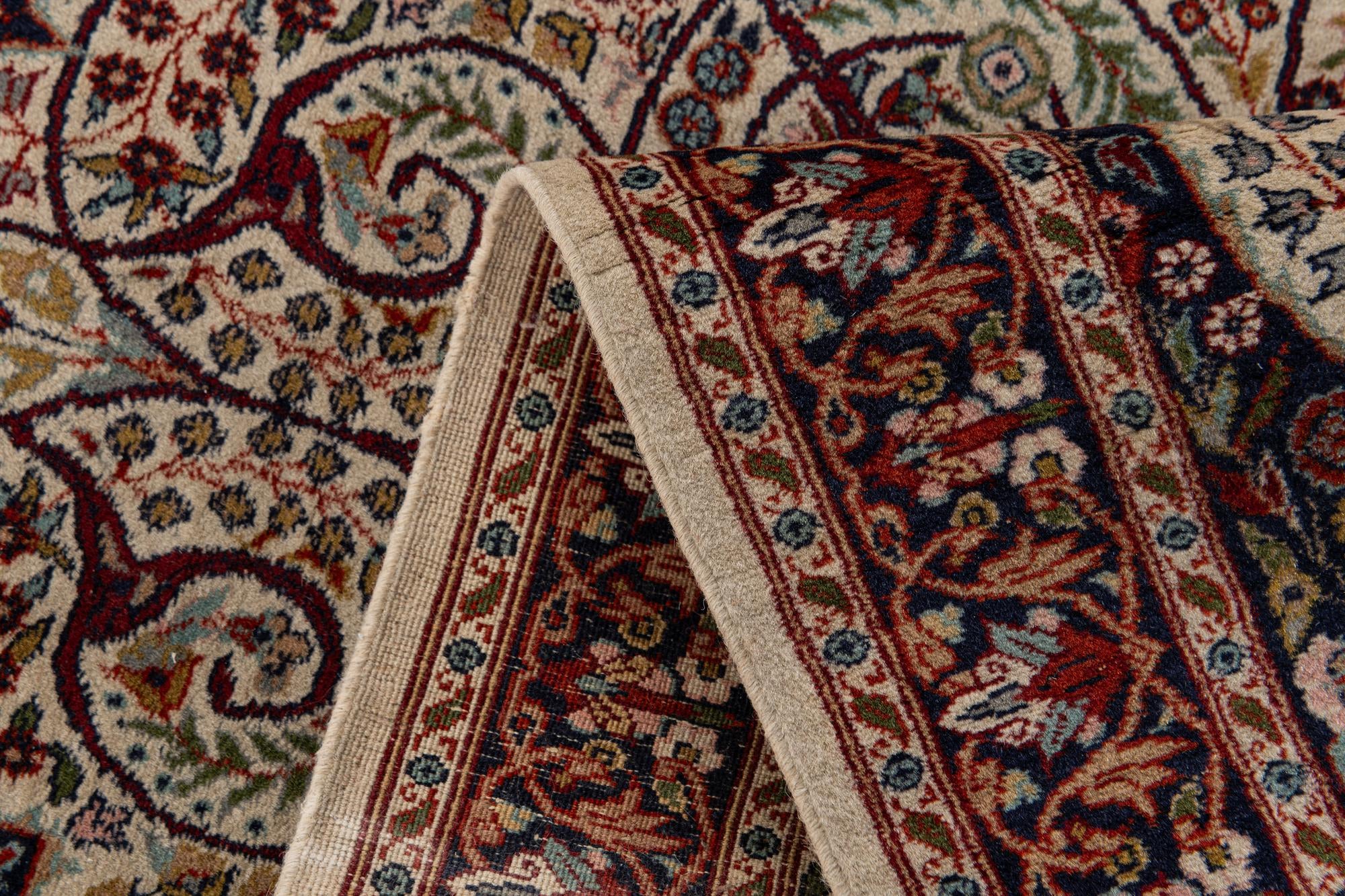 3' 2 x 5' 2 Hand Knotted Bidjar Oriental Wool Rug