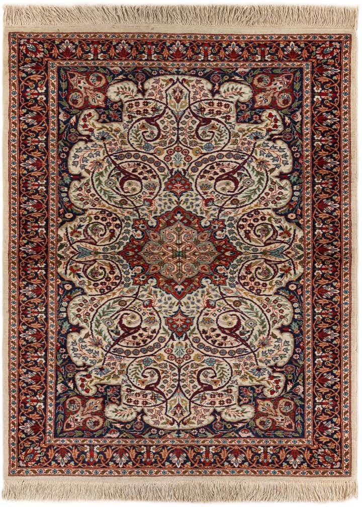 3' 2 x 5' 2 Hand Knotted Bidjar Oriental Wool Rug