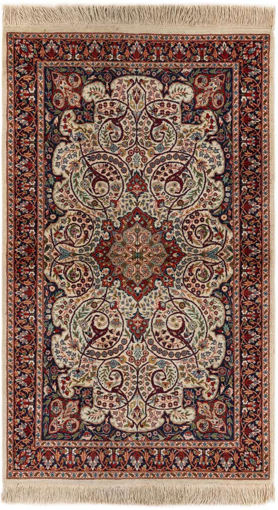 3' 2 x 5' 2 Hand Knotted Bidjar Oriental Wool Rug