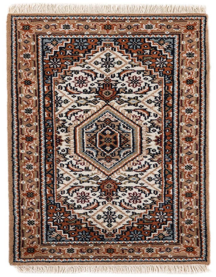 Detail image of 2' 5 x 4' 7 Hand Knotted Bidjar Oriental Wool Rug