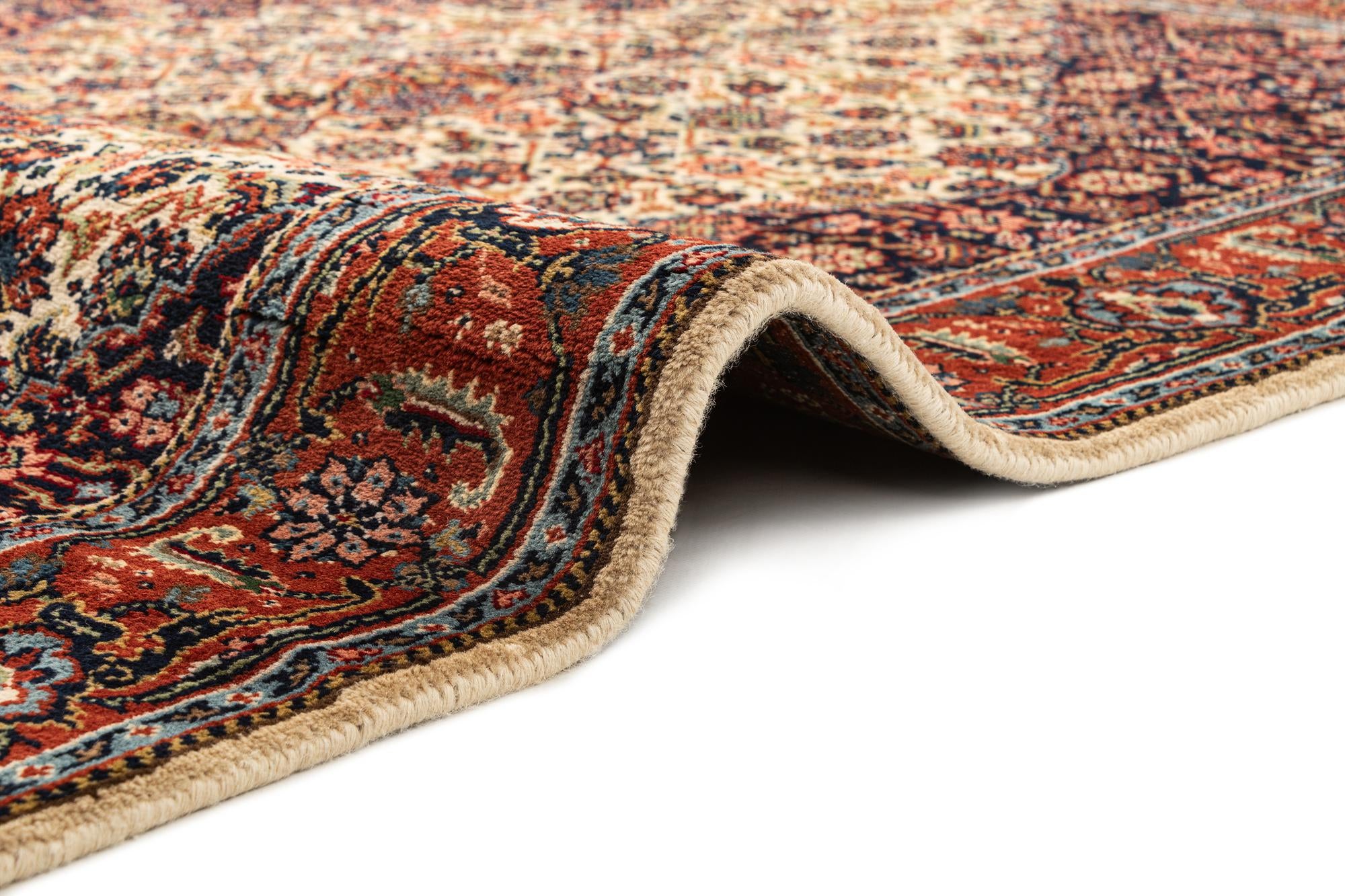 4' 3 x 6' 5 Hand Knotted Birjand Wool Rug