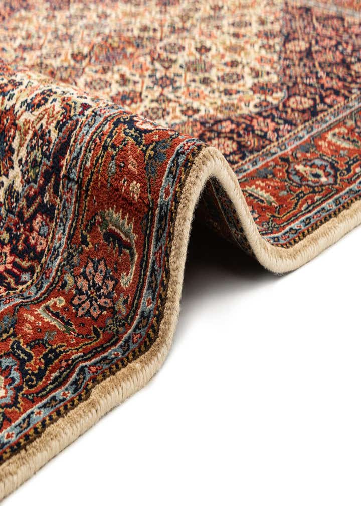 4' 3 x 6' 5 Hand Knotted Birjand Wool Rug