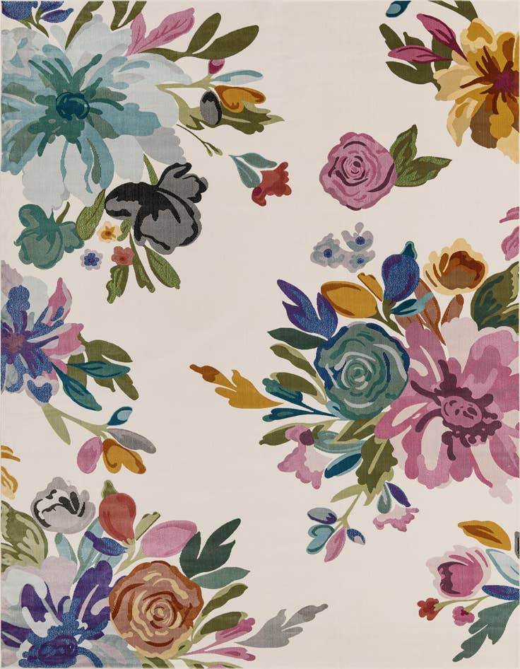 Detail image of 9' x 12' Blossom Rug