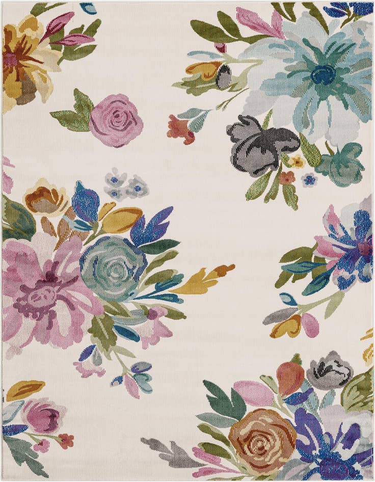 Detail image of 4' x 6' Blossom Rug