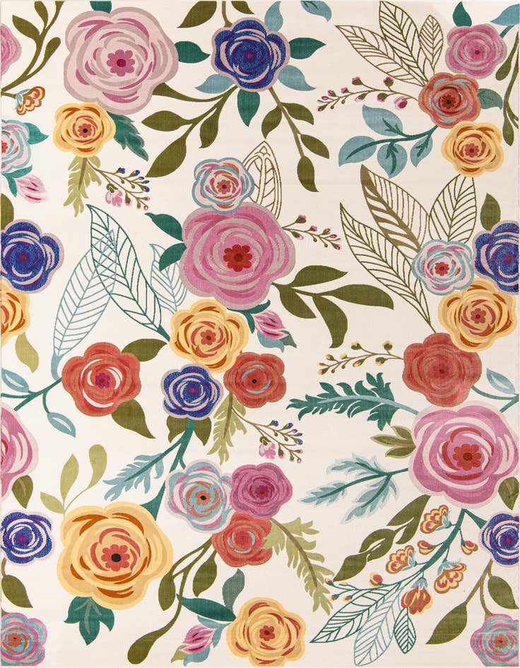 Detail image of 9' x 12' Blossom Rug