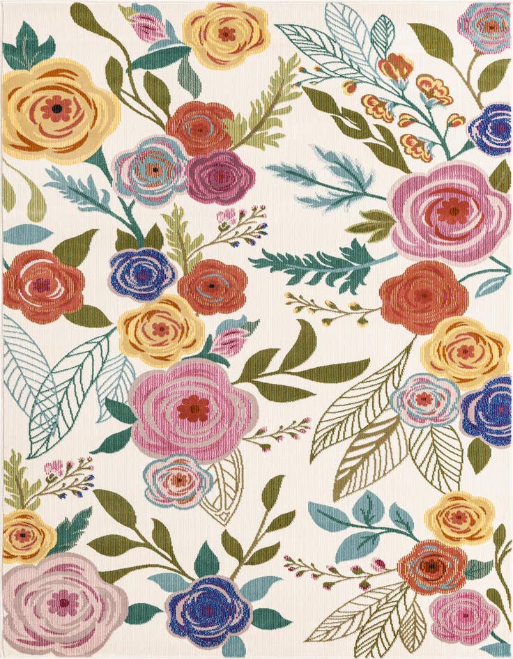 Detail image of 4' x 6' Blossom Rug