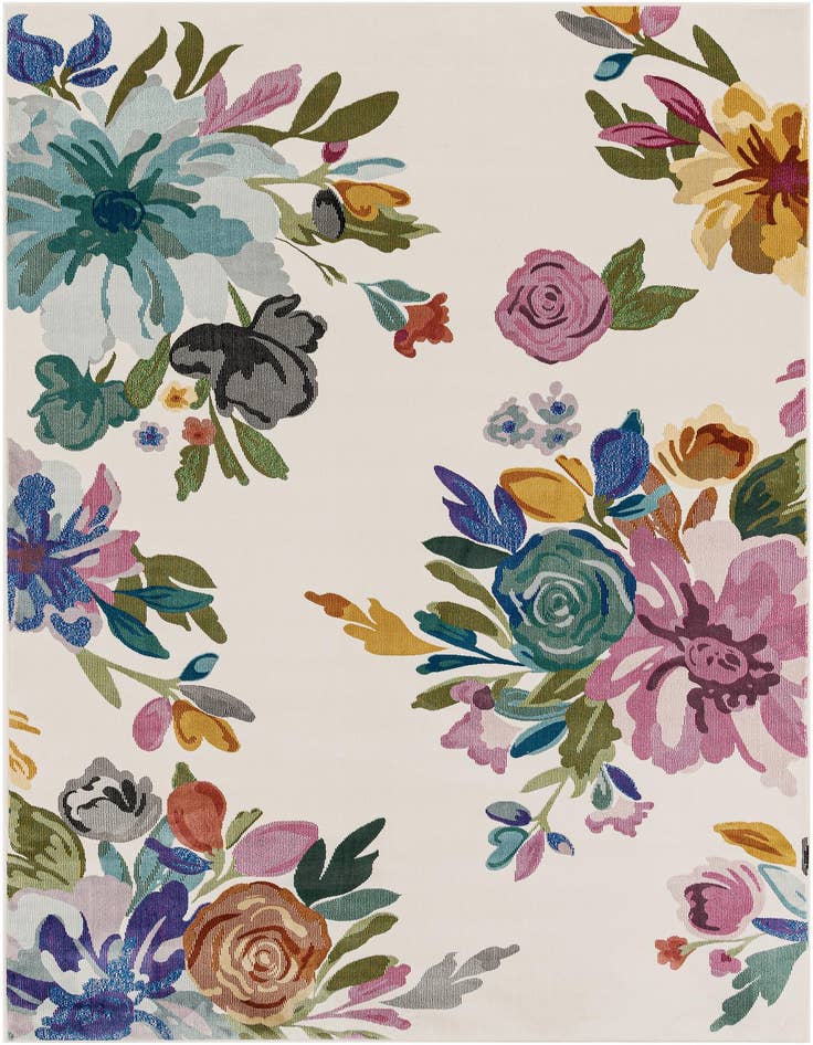 Detail image of 6' 1 x 9' Blossom Rug