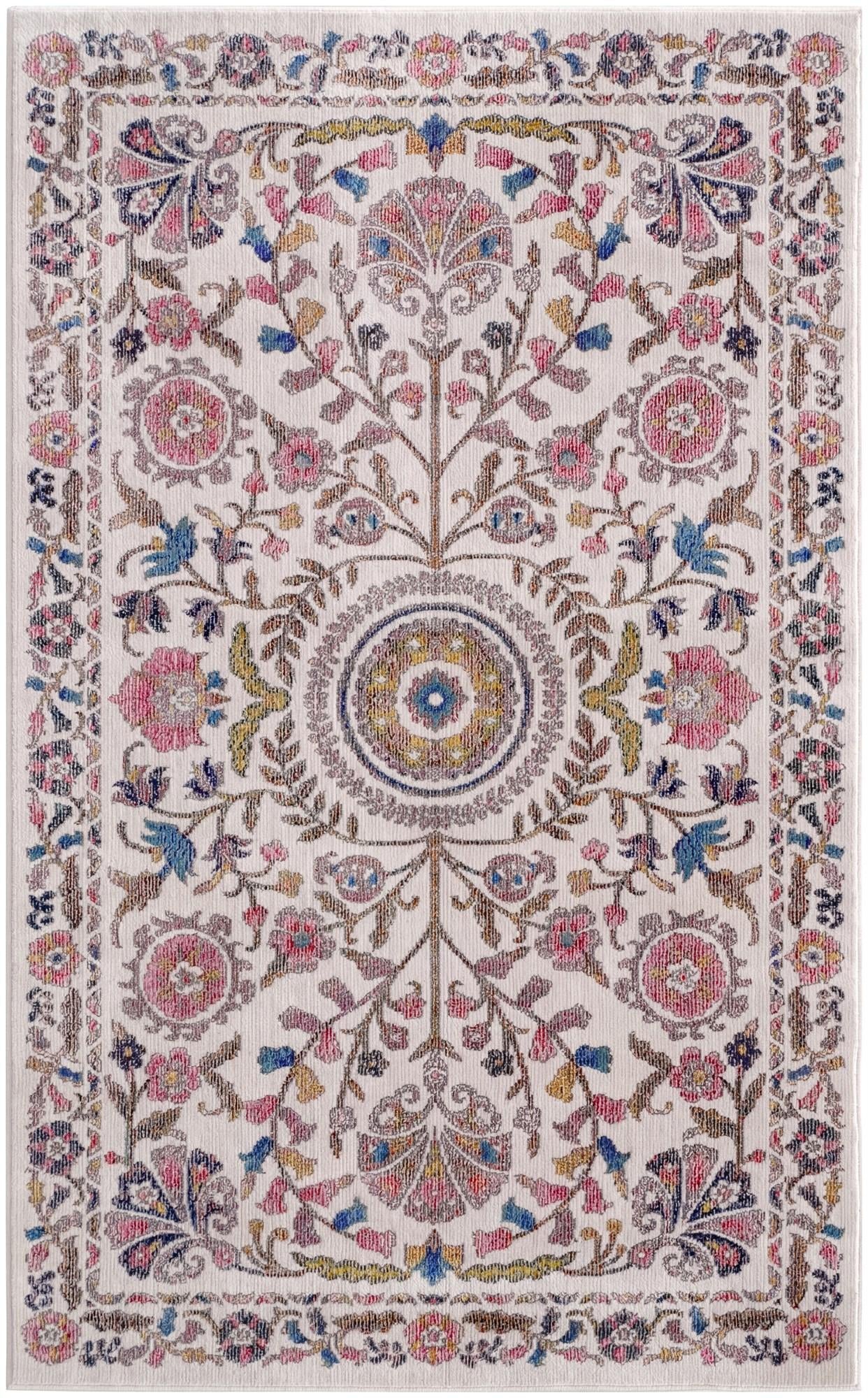 Ivory Blossom Rug