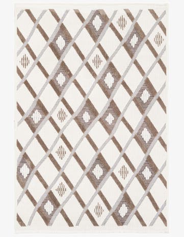 5' 3 x 7' 8 Boho Rug