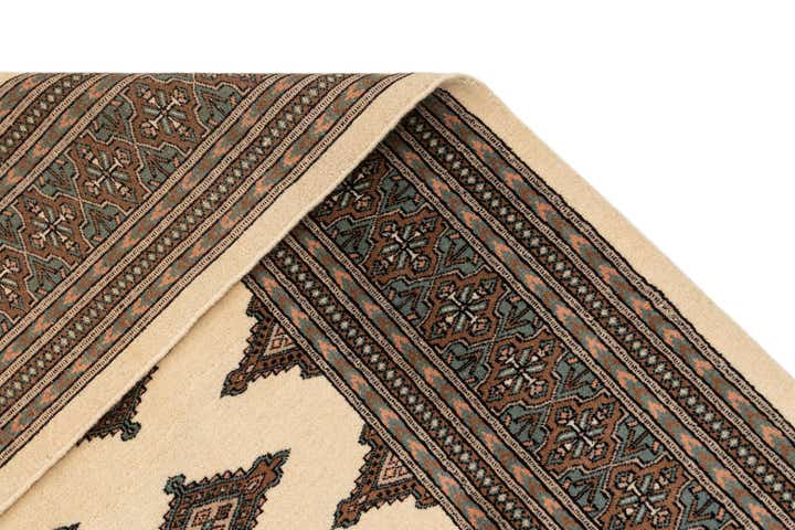 9' 2 x 11' 8 Hand Knotted Bokhara Oriental Wool Rug
