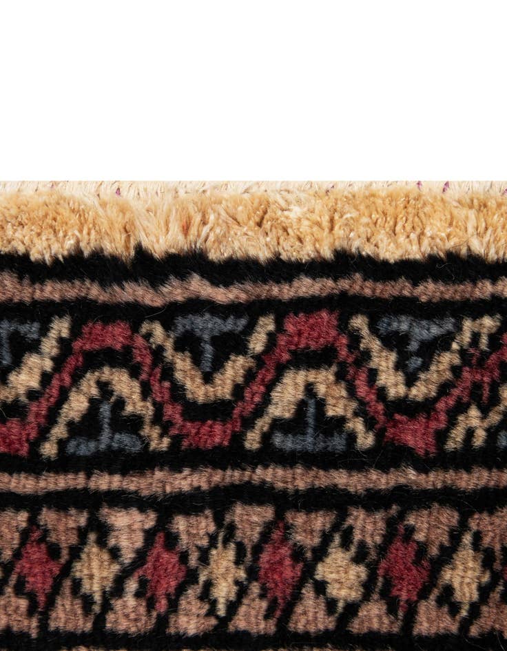 Detail image of 4' 3 x 6' 1 Hand Knotted Bokhara Oriental Rug