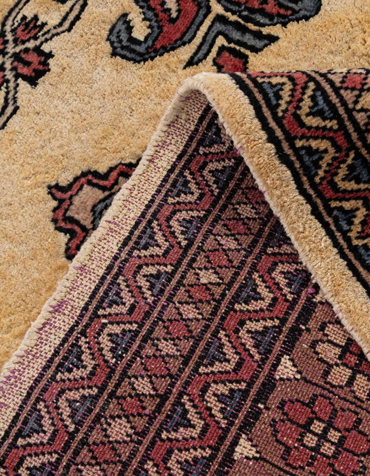 Detail image of 4' 3 x 6' 1 Hand Knotted Bokhara Oriental Rug