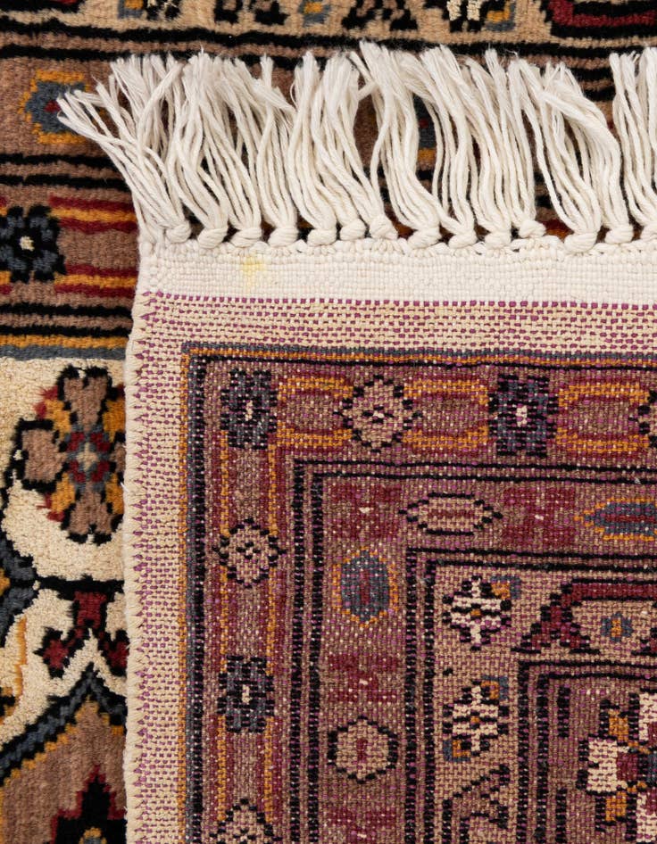 Detail image of 4' x 6'  Hand Knotted Bokhara Oriental Rug
