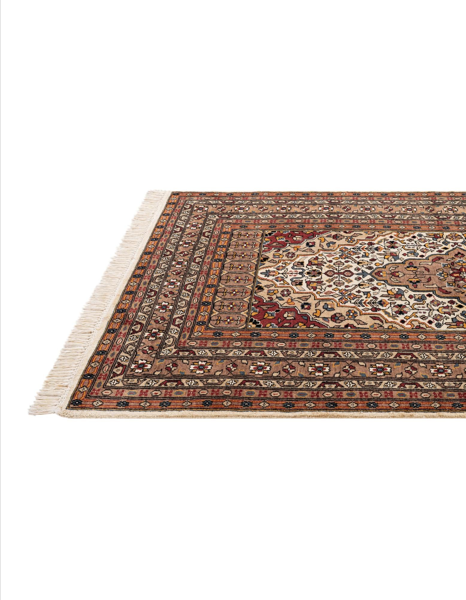 4' x 6' Hand Knotted Bokhara Oriental Rug