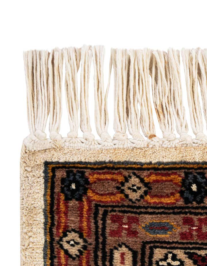 4' x 6' Hand Knotted Bokhara Oriental Rug