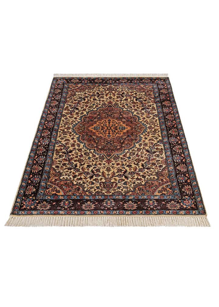 4' 1 x 6' 1 Hand Knotted Bokhara Oriental Rug