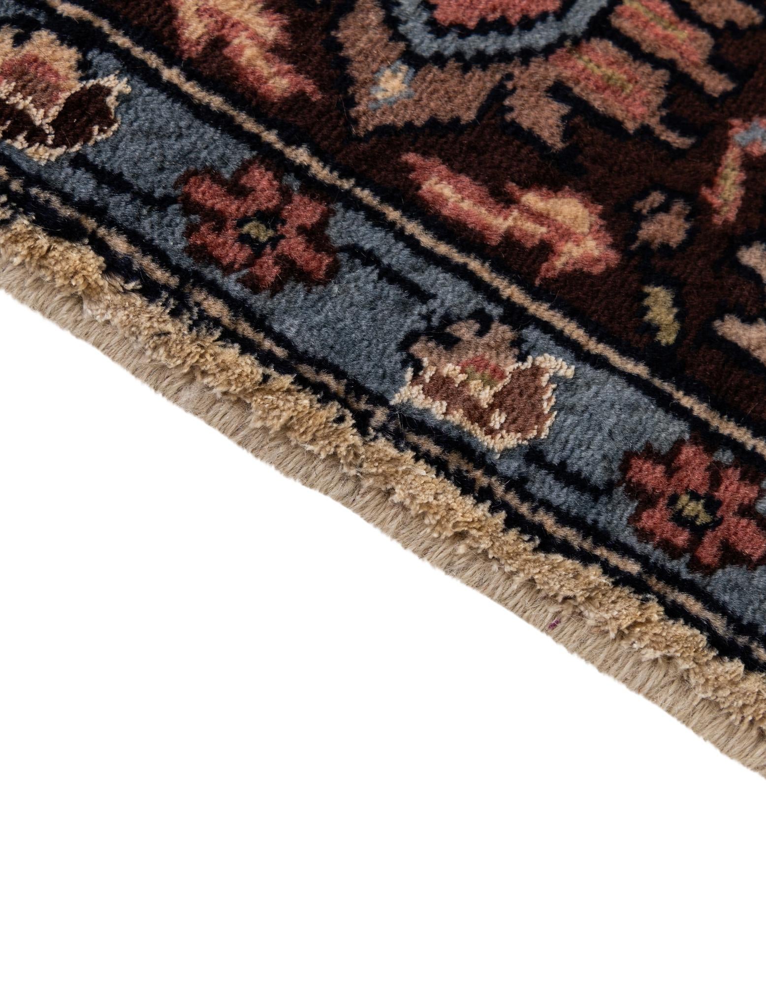 4' 1 x 6' 1 Hand Knotted Bokhara Oriental Rug