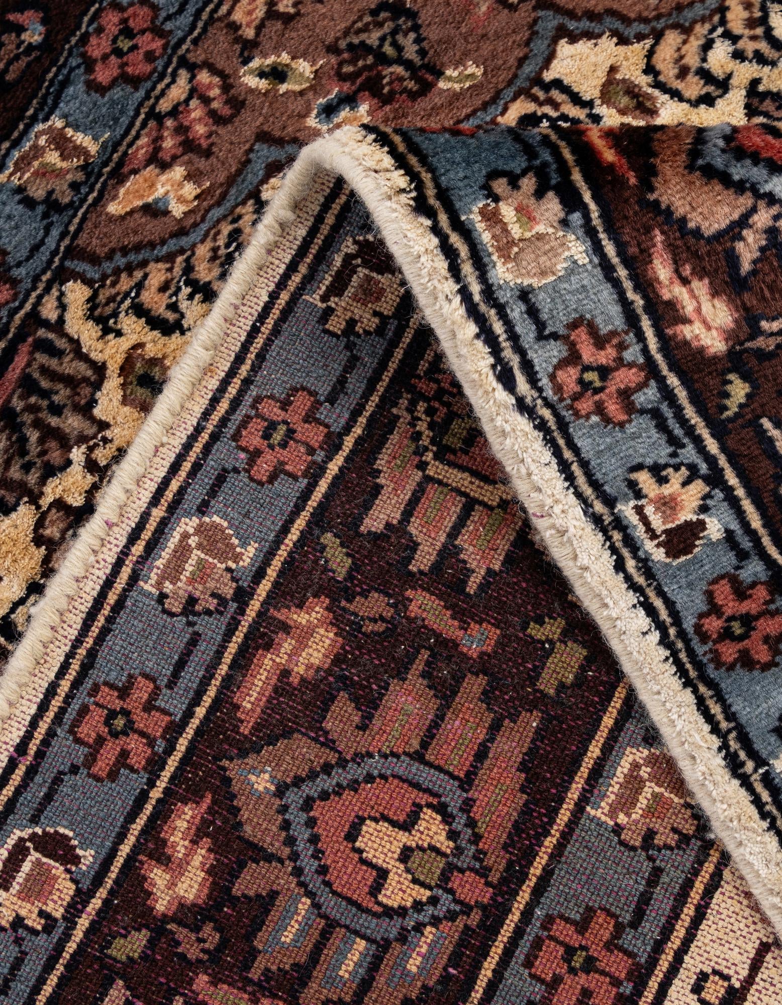 4' 1 x 6' 1 Hand Knotted Bokhara Oriental Rug