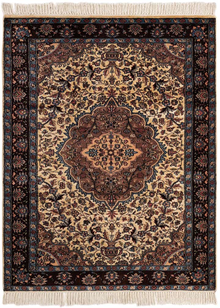 4' 1 x 6' 1 Hand Knotted Bokhara Oriental Rug