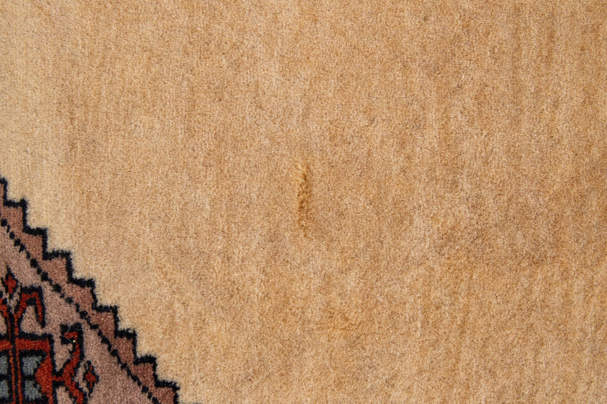 4' 3 x 5' 11 Hand Knotted Bokhara Wool Rug