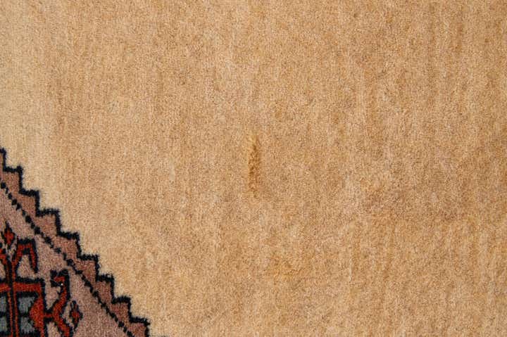 4' 3 x 5' 11 Hand Knotted Bokhara Wool Rug