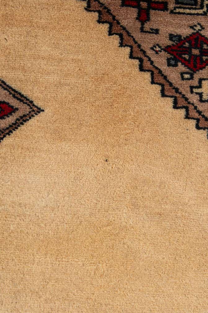 4' 2 x 6' 4 Hand Knotted Bokhara Oriental Wool Rug