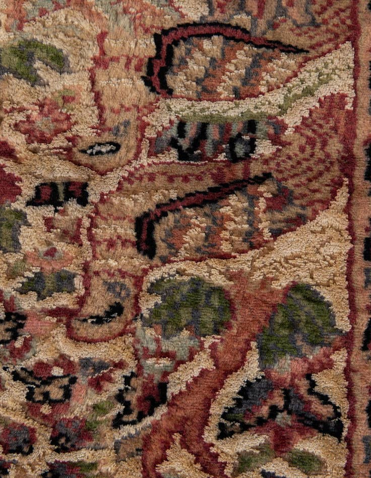 Detail image of 3' x 5' 3  Hand Knotted Bokhara Oriental Rug