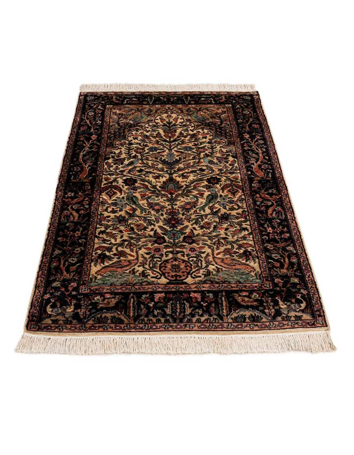 3' 2 x 5' 3 Hand Knotted Bokhara Oriental Rug