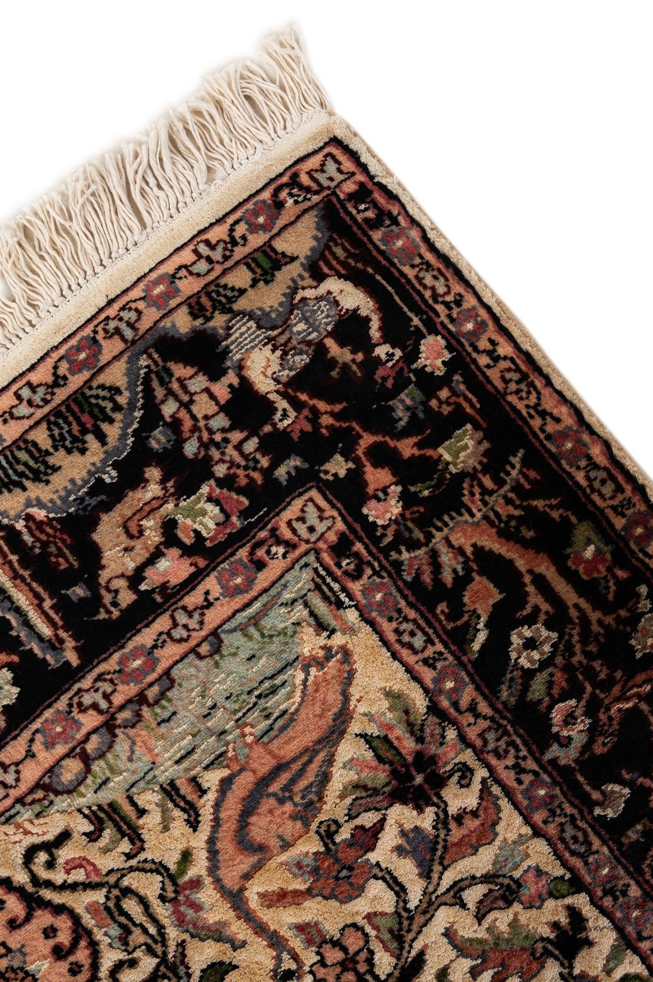 3' 2 x 5' 3 Hand Knotted Bokhara Oriental Rug
