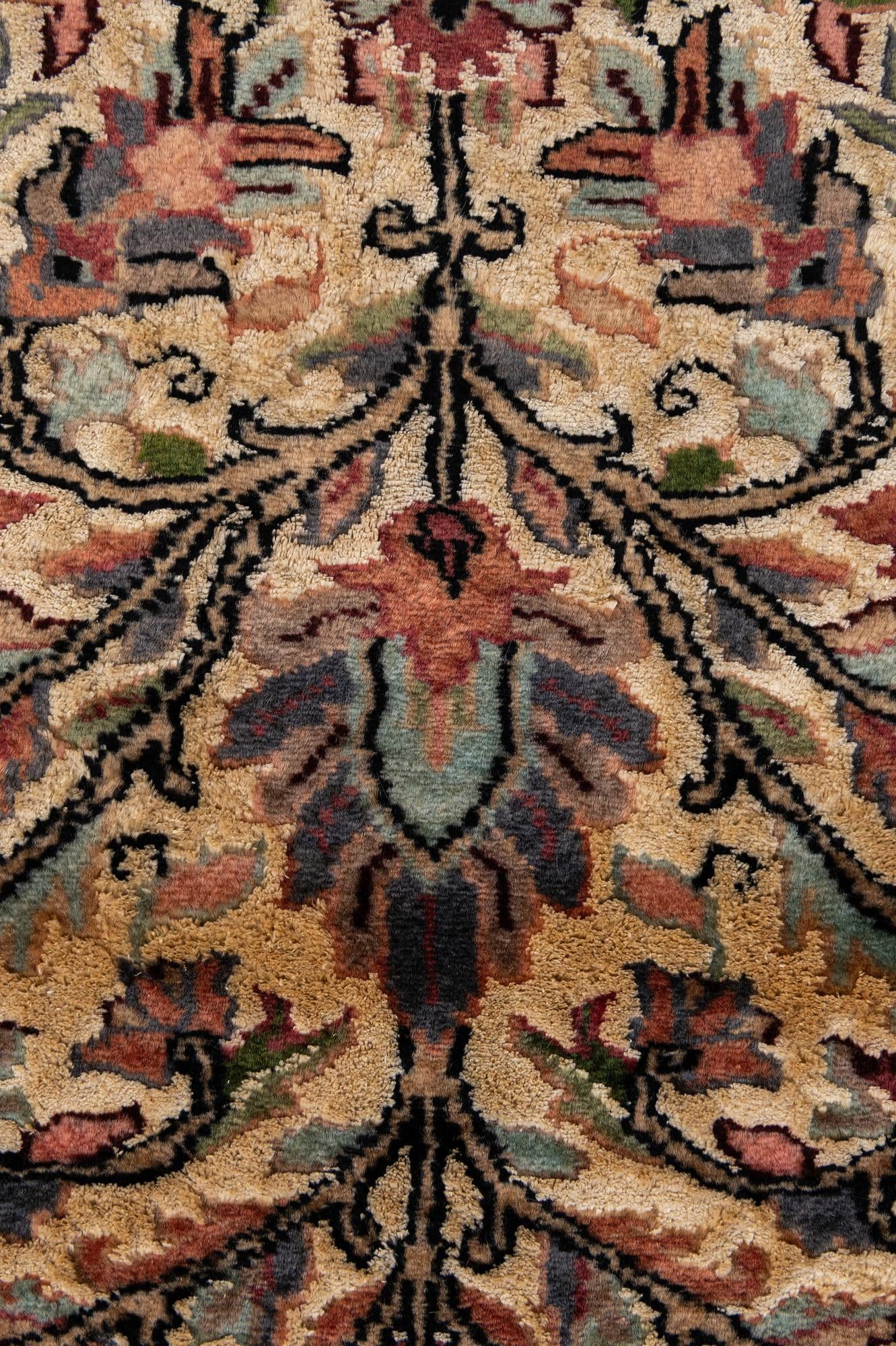 3' 2 x 5' 3 Hand Knotted Bokhara Oriental Rug
