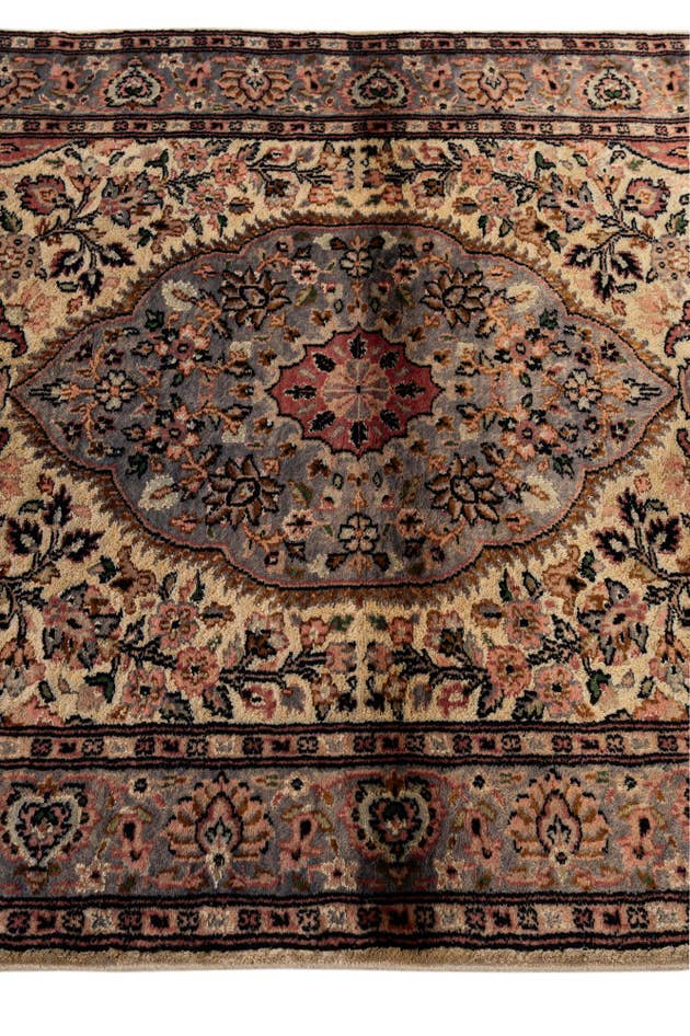 Detail image of 3' 2 x 4' 9 Hand Knotted Bokhara Oriental Rug
